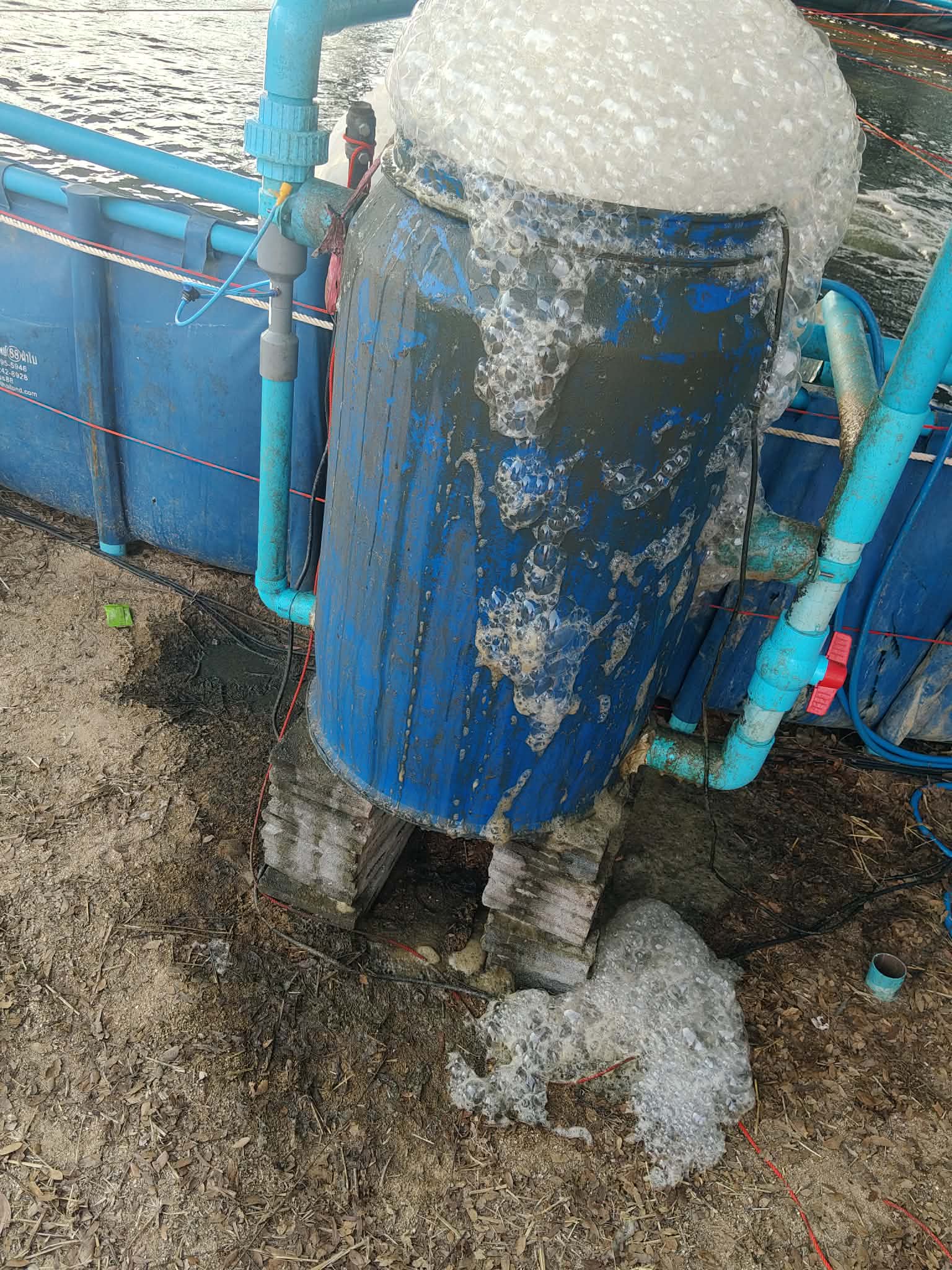 Ven X MM20 Mili-Microbubbler for Co-current Protein Skimmer in shrimp ponds