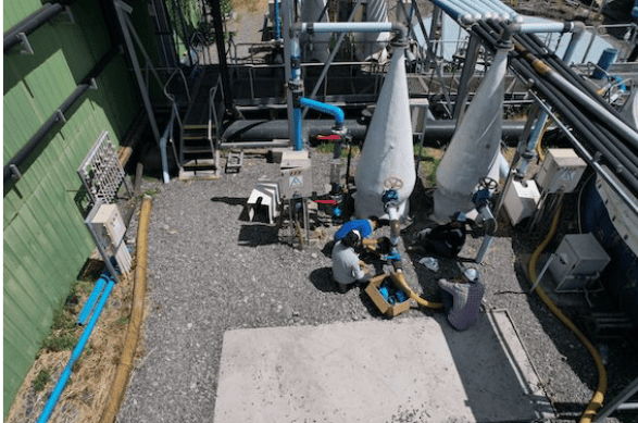 Salmon biomass increase with nanobubbles